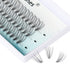 Cluster Eyelashes 0.07mm Thickness Individual Lashes 12-16mm C&D Curl 3 Row